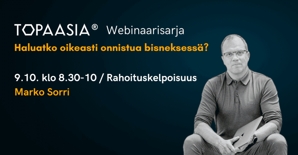Rahoituskelpoisuus - Marko Sorri