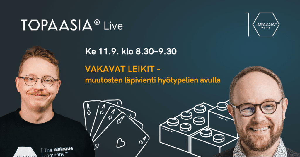 Vakavat leikit - muutoksen läpivieminen hyötypelien avulla