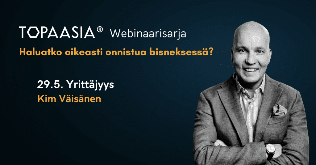 Yrittäjyys - Kim Väisänen