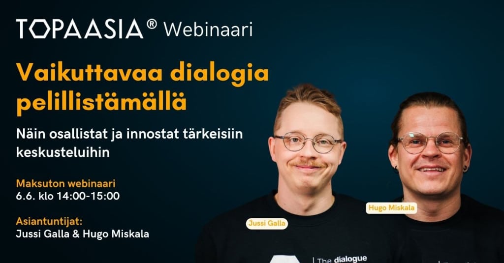 Vaikuttavaa dialogia pelillistämällä