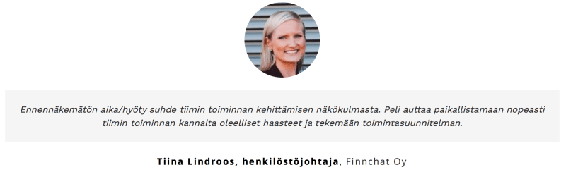 tiina lindroos topaasia referenssi